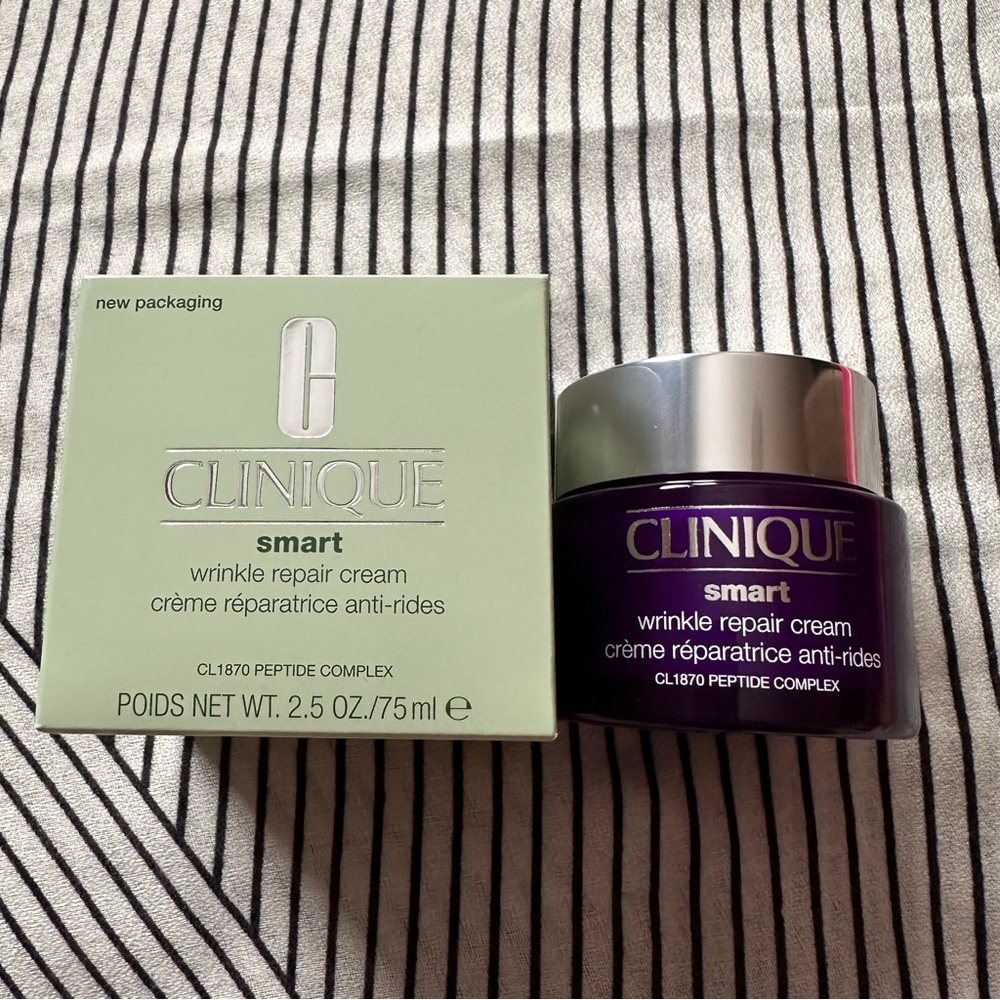 Clinique Smart Wrinkle Repair Cream CL1870 peptide complex